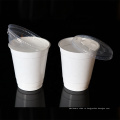 Изготовленный на заказ PP материал 12oz устранимые белые пластичные чашки smoothie